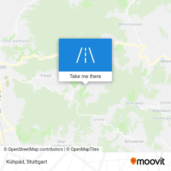 Карта Kühpäd