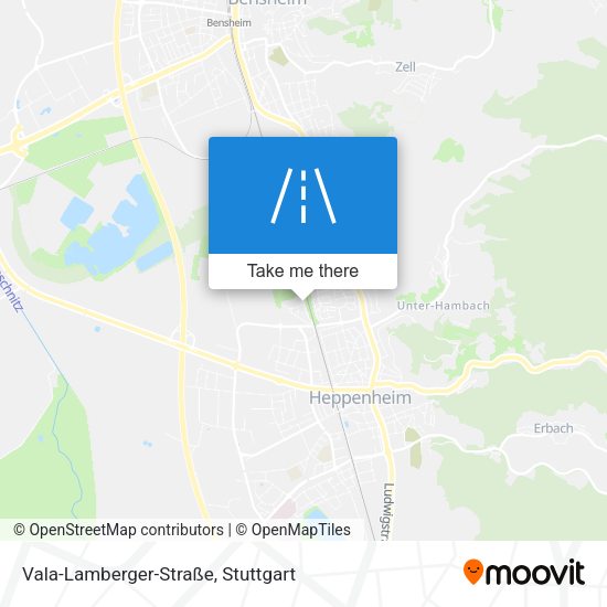 Vala-Lamberger-Straße map