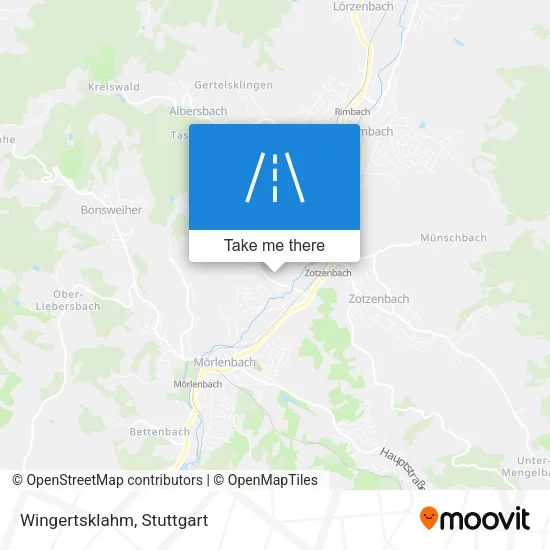 Карта Wingertsklahm