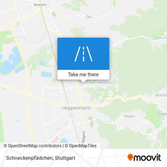 Schneckenpfädchen map