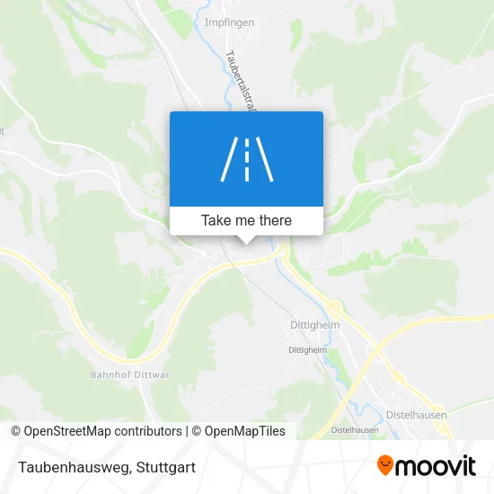 Карта Taubenhausweg