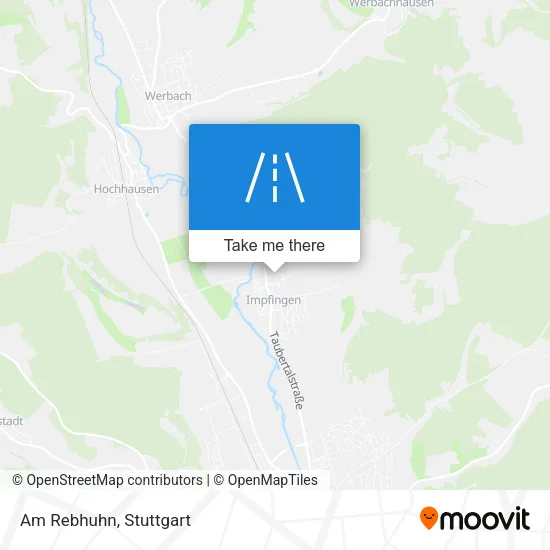 Карта Am Rebhuhn