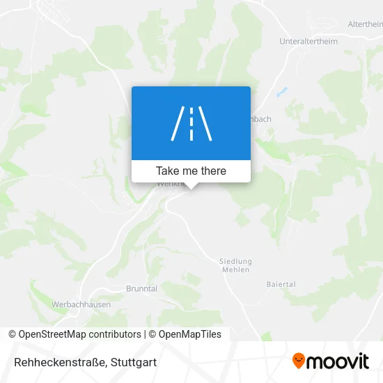Карта Rehheckenstraße