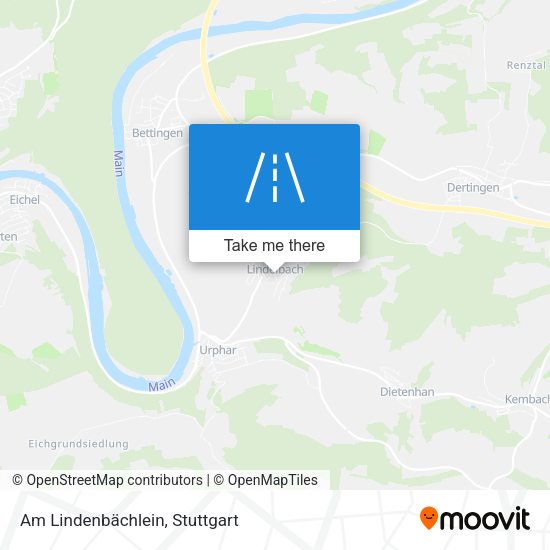 Am Lindenbächlein map