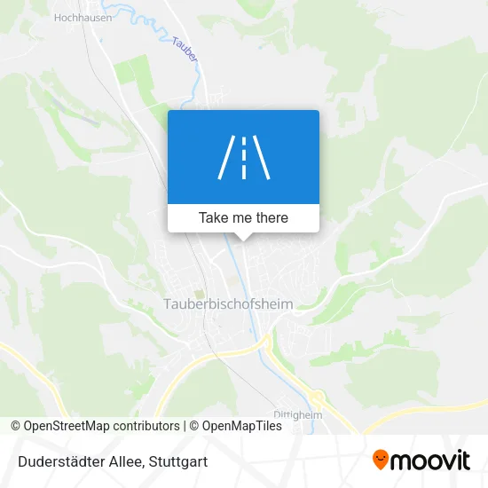 Карта Duderstädter Allee