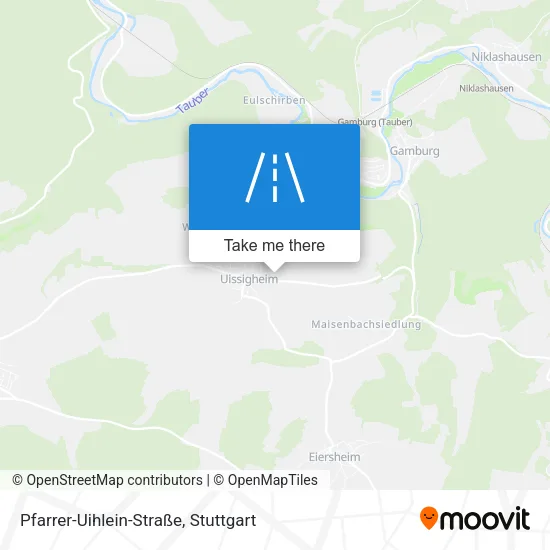 Карта Pfarrer-Uihlein-Straße