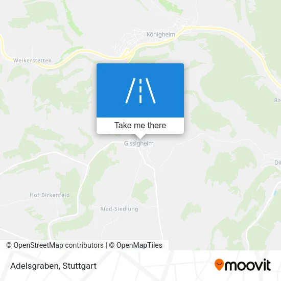 Карта Adelsgraben