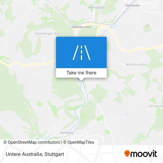 Карта Untere Austraße