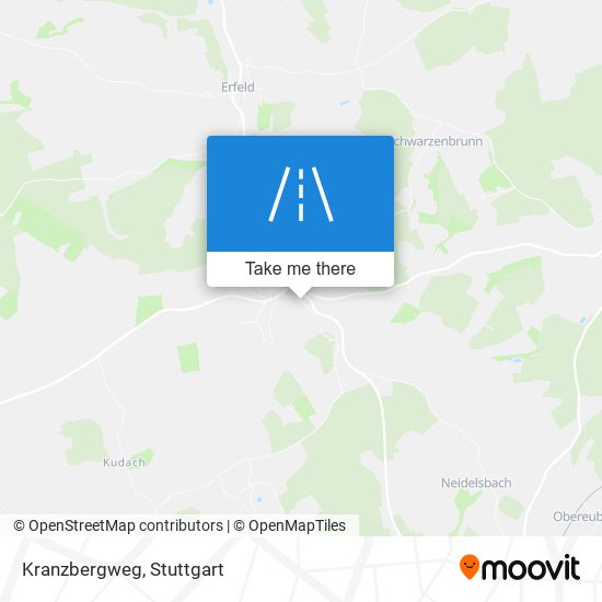 Kranzbergweg map