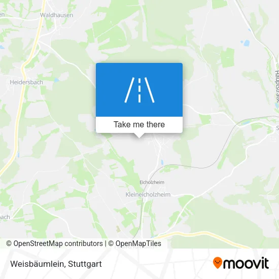 Карта Weisbäumlein