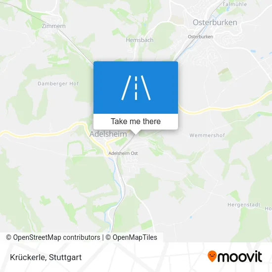 Карта Krückerle