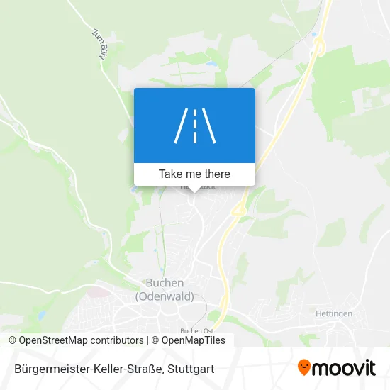 Карта Bürgermeister-Keller-Straße