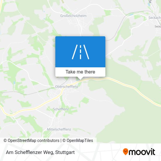 Am Schefflenzer Weg map