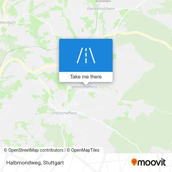 Карта Halbmondweg