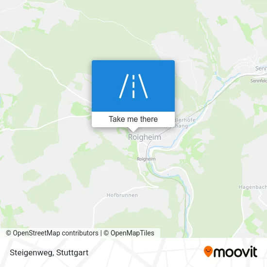 Карта Steigenweg