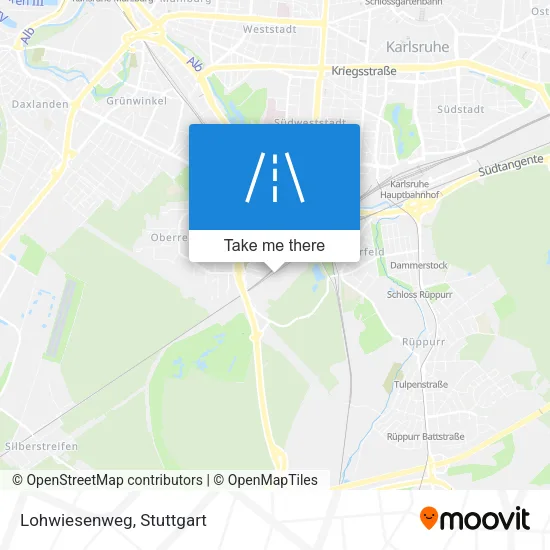 Карта Lohwiesenweg