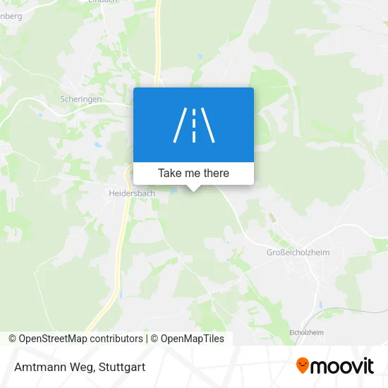 Карта Amtmann Weg