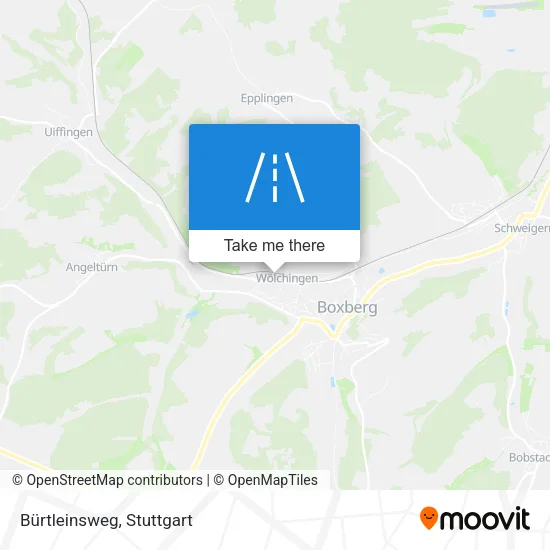 Карта Bürtleinsweg