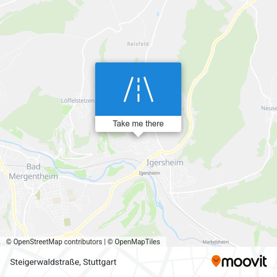 Steigerwaldstraße map