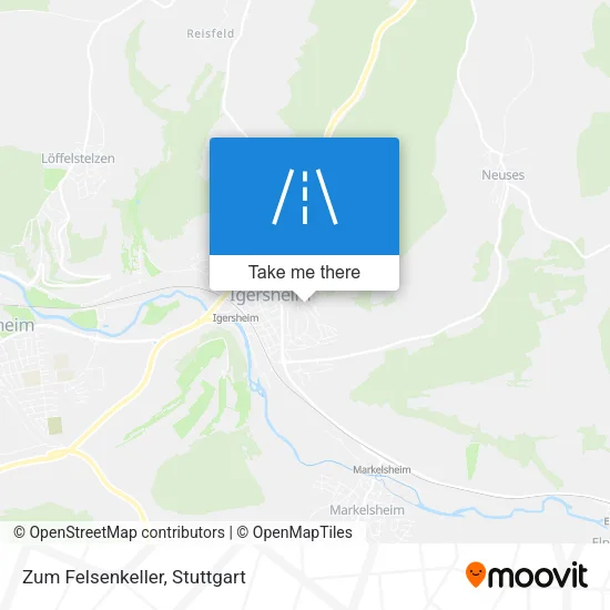 Карта Zum Felsenkeller