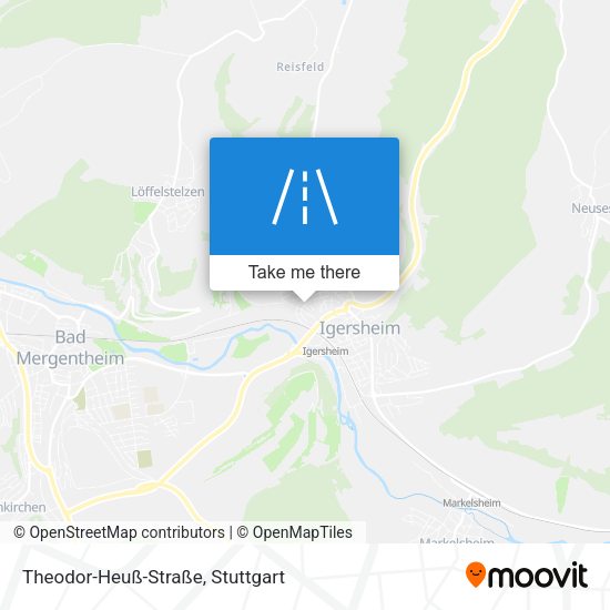 Theodor-Heuß-Straße map