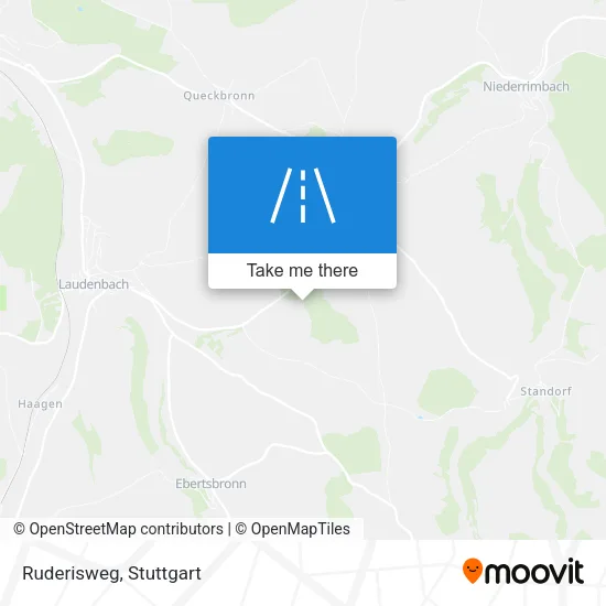Карта Ruderisweg
