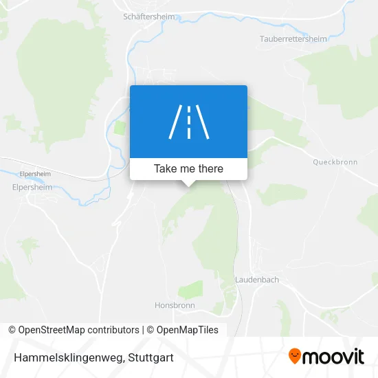 Карта Hammelsklingenweg