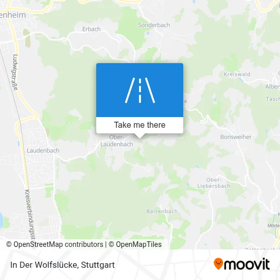 In Der Wolfslücke map