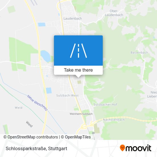Schlossparkstraße map