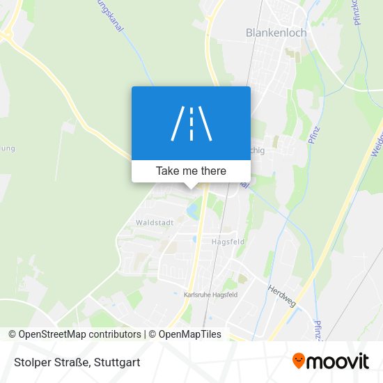 Stolper Straße map