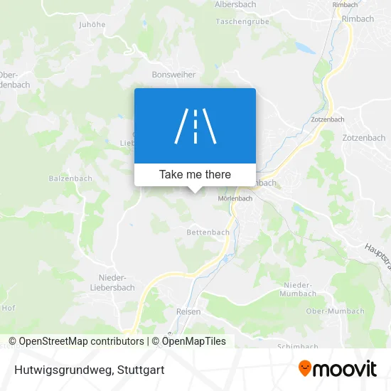Карта Hutwigsgrundweg
