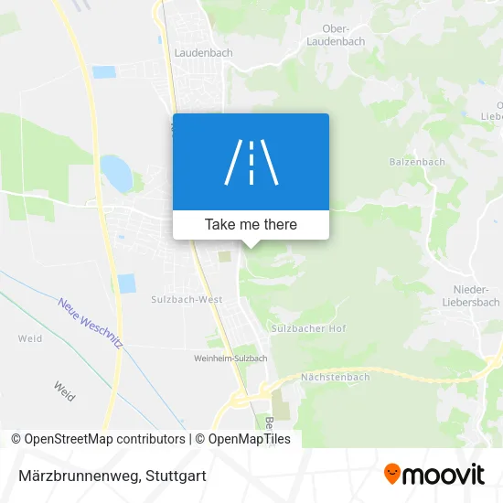 Карта Märzbrunnenweg