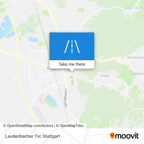 Карта Laudenbacher Tor