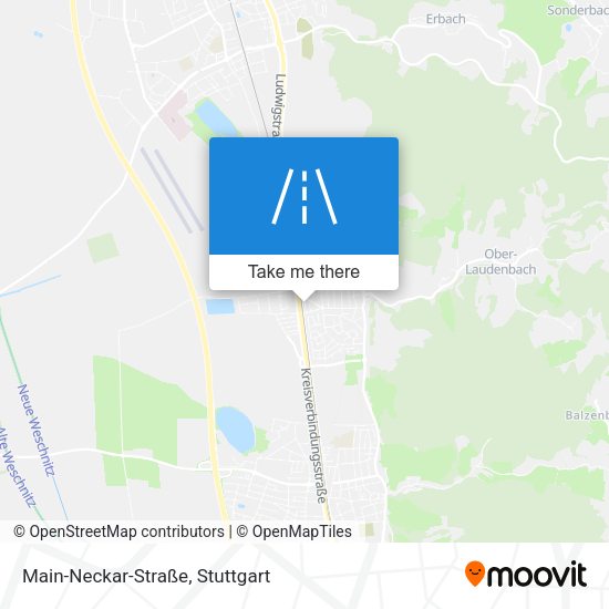 Main-Neckar-Straße map