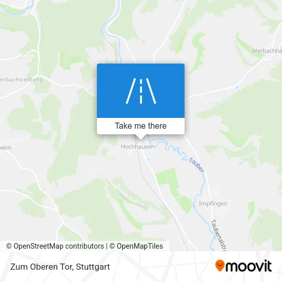 Карта Zum Oberen Tor