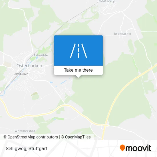 Selligweg map