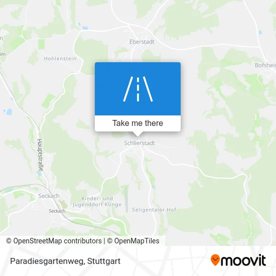 Карта Paradiesgartenweg