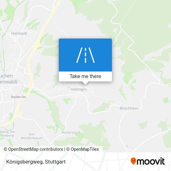 Königsbergweg map