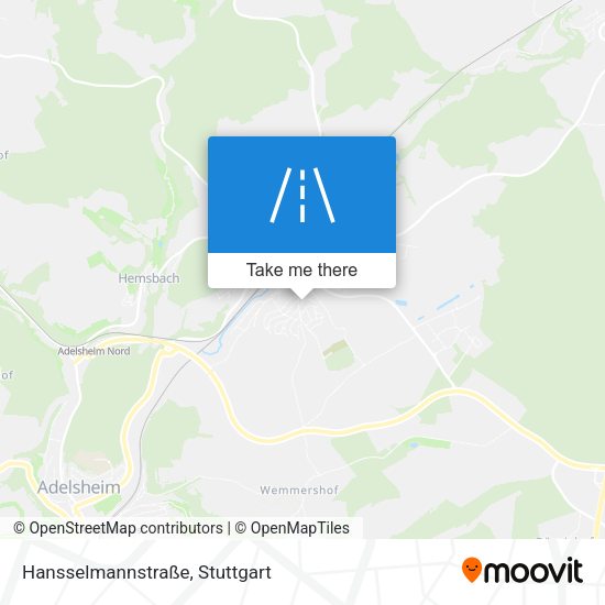 Hansselmannstraße map