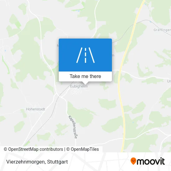 Карта Vierzehnmorgen