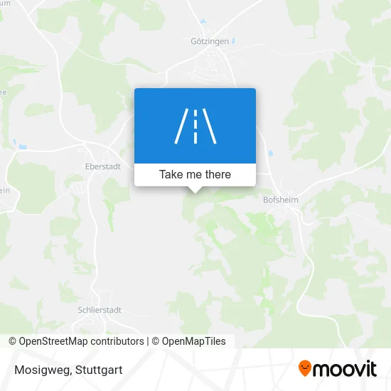 Карта Mosigweg