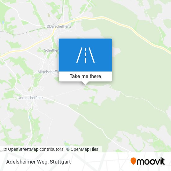 Карта Adelsheimer Weg