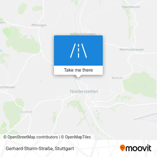 Карта Gerhard-Sturm-Straße