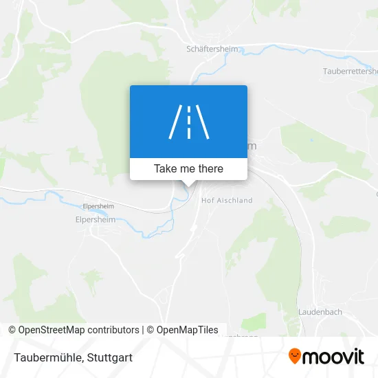 Карта Taubermühle