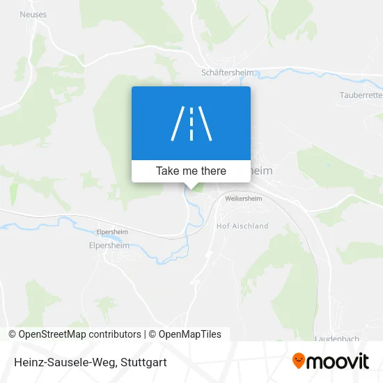 Карта Heinz-Sausele-Weg