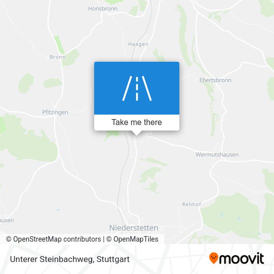 Unterer Steinbachweg map