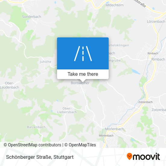 Schönberger Straße map