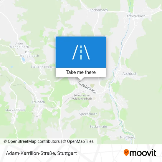 Карта Adam-Karrillon-Straße