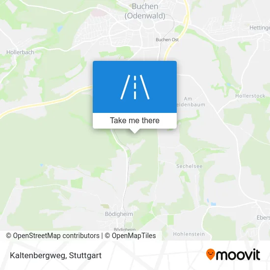 Карта Kaltenbergweg