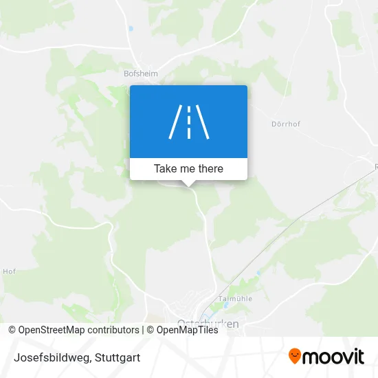 Josefsbildweg map